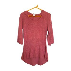 American Rag ◇ Knit Pullover Hoodie Top ◇